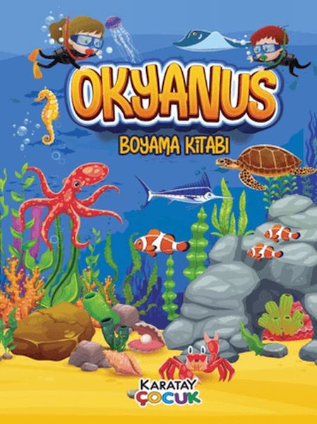 Okyanus Boyama Kitabı Okyanus Boyama Kitabı