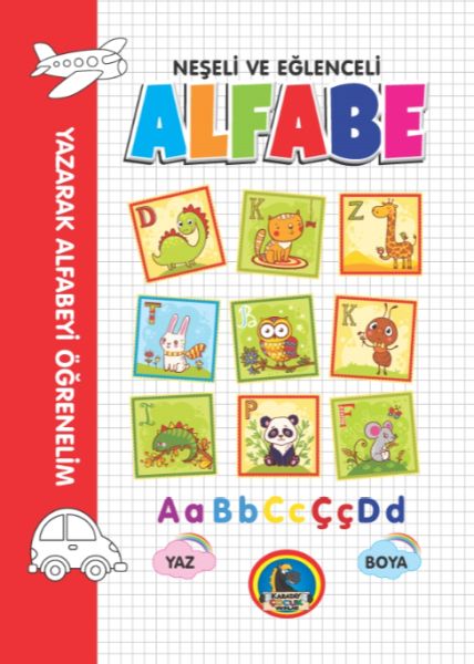 Neşeli ve Eğlenceli Alfabe Boyama Neşeli ve Eğlenceli Alfabe Boyama