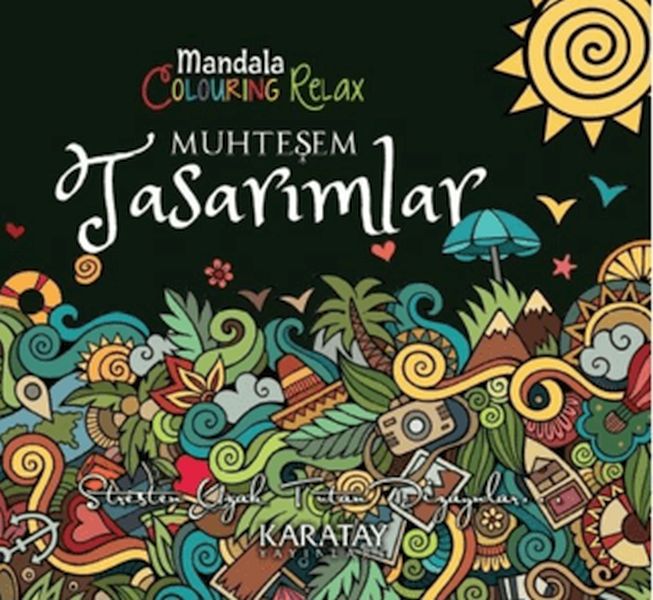 Muhteşem Tasarımlar - Mandala Colouring Relax Muhteşem Tasarımlar - Mandala Colouring Relax