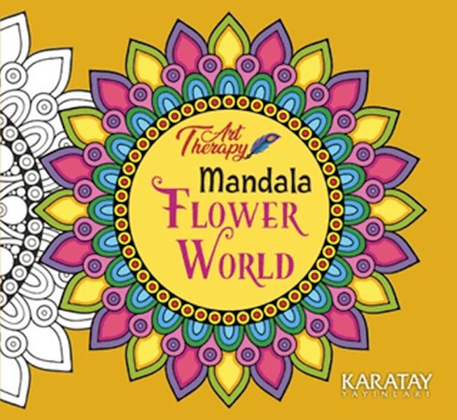 Art Therapy Mandala - Flower World Art Therapy Mandala - Flower World