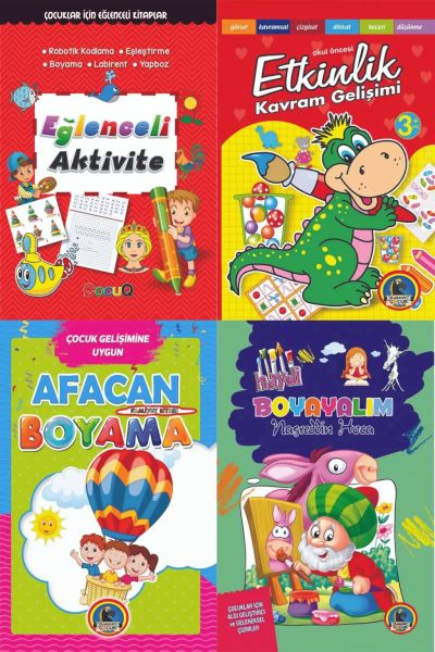 500 Aktivite Serisi (4 Kitap Takım) 500 Aktivite Serisi (4 Kitap Takım)