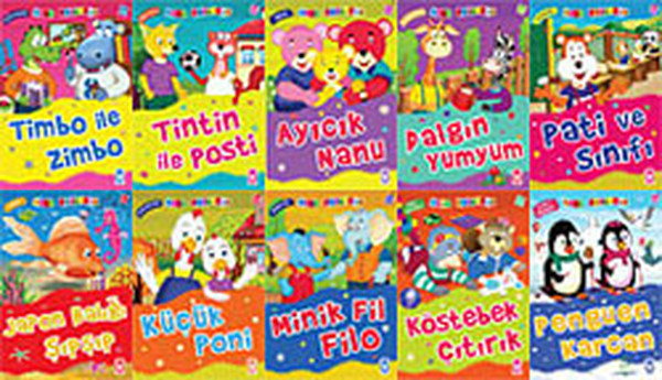 Mini Masallar 3 (10 Kitap Takım) Mini Masallar 3 (10 Kitap Takım)