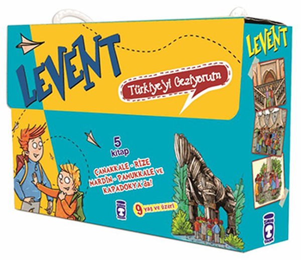 Levent Türkiye'yi Geziyorum - 1 (5 Kitap Takım) Levent Türkiye'yi Geziyorum - 1 (5 Kitap Takım)