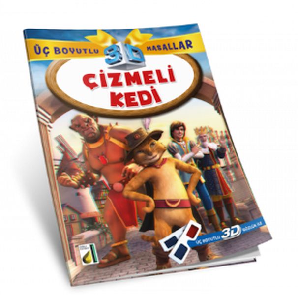 Üç Boyutlu Masallar - Çizmeli Kedi (3D Gözlük ile) Üç Boyutlu Masallar - Çizmeli Kedi (3D Gözlük ile)