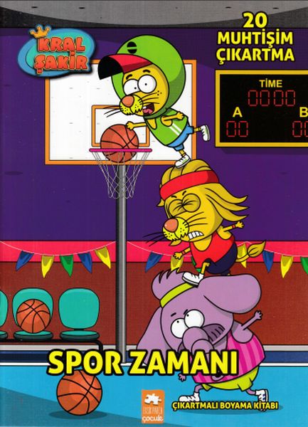 Kral Şakir - Spor Zamanı (Boyama) Kral Şakir - Spor Zamanı (Boyama)