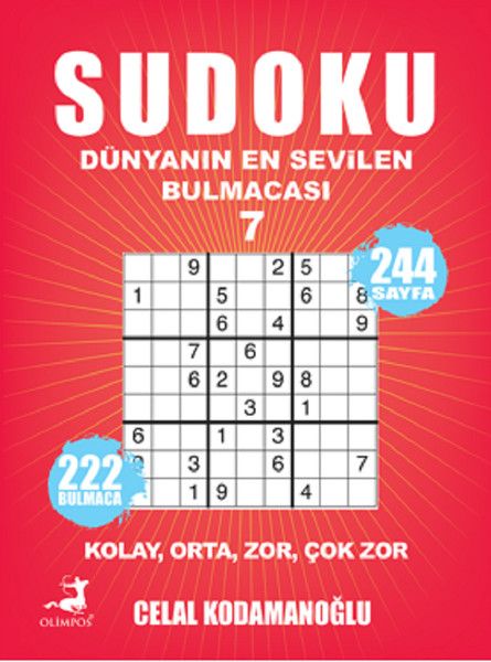 Sudoku - Dünyanın En Sevilen Bulmacası 7 Sudoku - Dünyanın En Sevilen Bulmacası 7