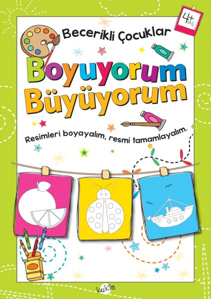 Becerikli Çocuklar - Boyuyorum Büyüyorum (4+ Yaş) Becerikli Çocuklar - Boyuyorum Büyüyorum (4+ Yaş)