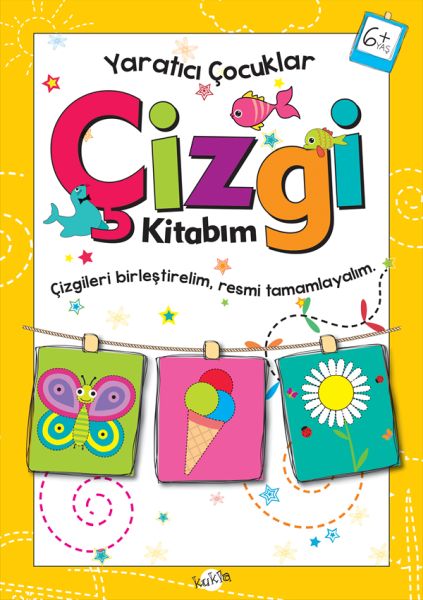 Yaratıcı Kitaplar - Çizgi Kitabım (6+ Yaş) Yaratıcı Kitaplar - Çizgi Kitabım (6+ Yaş)