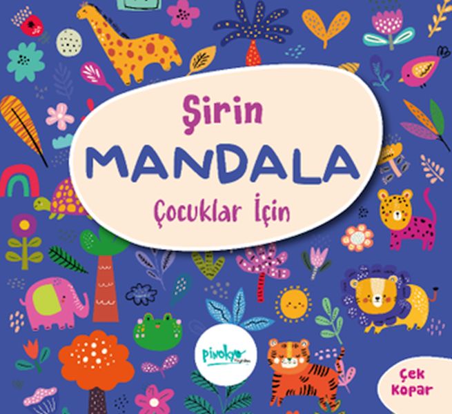 Çocuklar İçin Şirin Mandala Çocuklar İçin Şirin Mandala