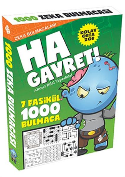 Zeka Bulmacaları Ha Gayret (7 Fasikül) Zeka Bulmacaları Ha Gayret (7 Fasikül)