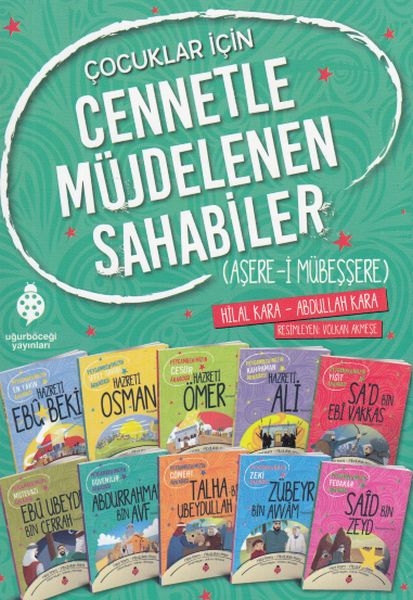 Cennetle Müjdelenen Sahabiler Seti (10 Kitap) Cennetle Müjdelenen Sahabiler Seti (10 Kitap)