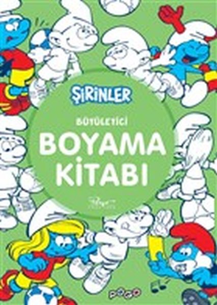 Büyüleyici Boyama Kitabı - Şirinler Büyüleyici Boyama Kitabı - Şirinler
