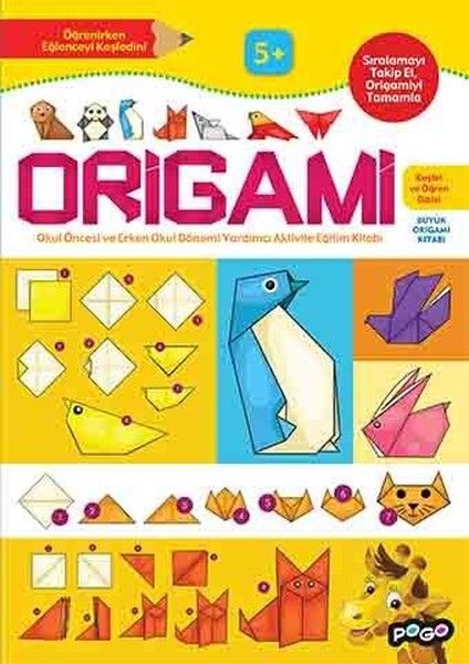 Keşfet ve Öğren Dizisi - Origami (5 + Yaş) Keşfet ve Öğren Dizisi - Origami (5 + Yaş)