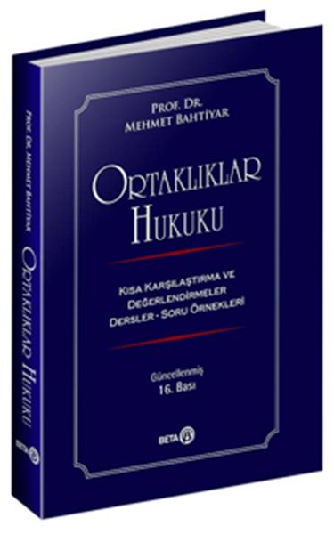 Ortaklıklar Hukuku Ortaklıklar Hukuku