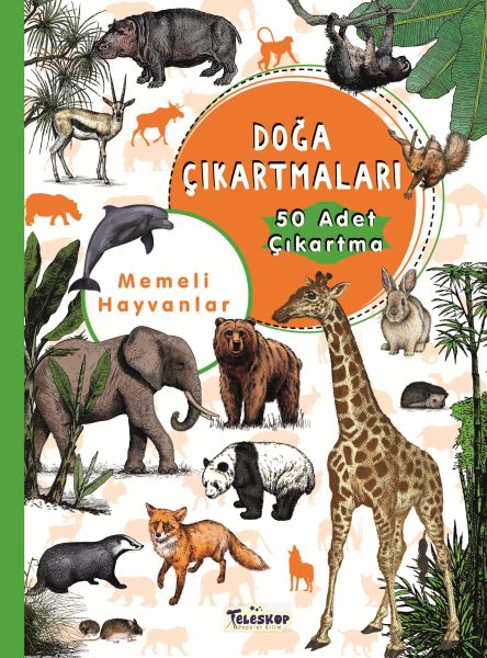 Memeli Hayvanlar - Doğa Çıkartmaları Memeli Hayvanlar - Doğa Çıkartmaları