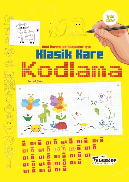 Klasik Kare Kodlama Sarı Kitap Klasik Kare Kodlama Sarı Kitap