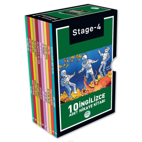Stage 4 İngilizce Hikaye Seti - 10 Kitap Takım Stage 4 İngilizce Hikaye Seti - 10 Kitap Takım