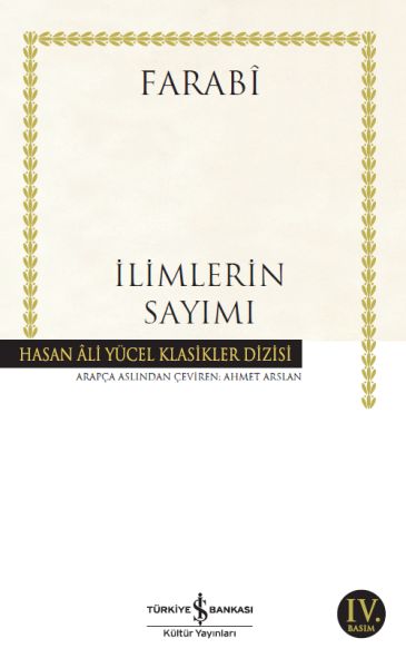 İlimlerin Sayımı - Hasan Ali Yücel Klasikleri İlimlerin Sayımı - Hasan Ali Yücel Klasikleri