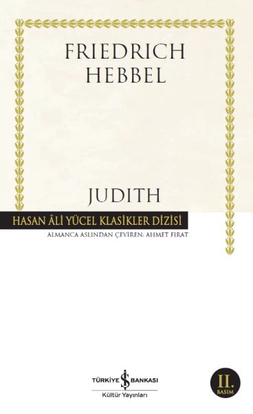 Judith - Hasan Ali Yücel Klasikler Judith - Hasan Ali Yücel Klasikler
