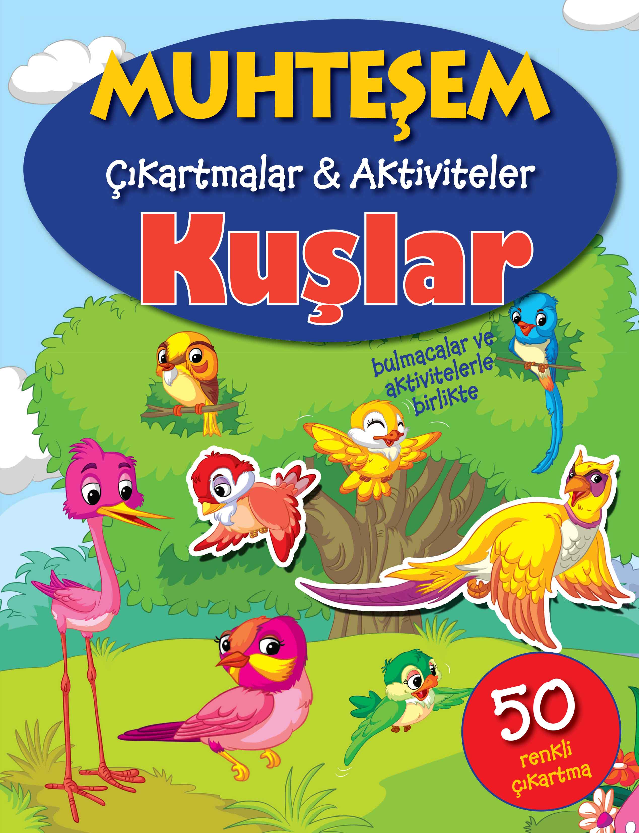 Muhteşem Çıkartmalar ve Aktiviteler - Kuşlar