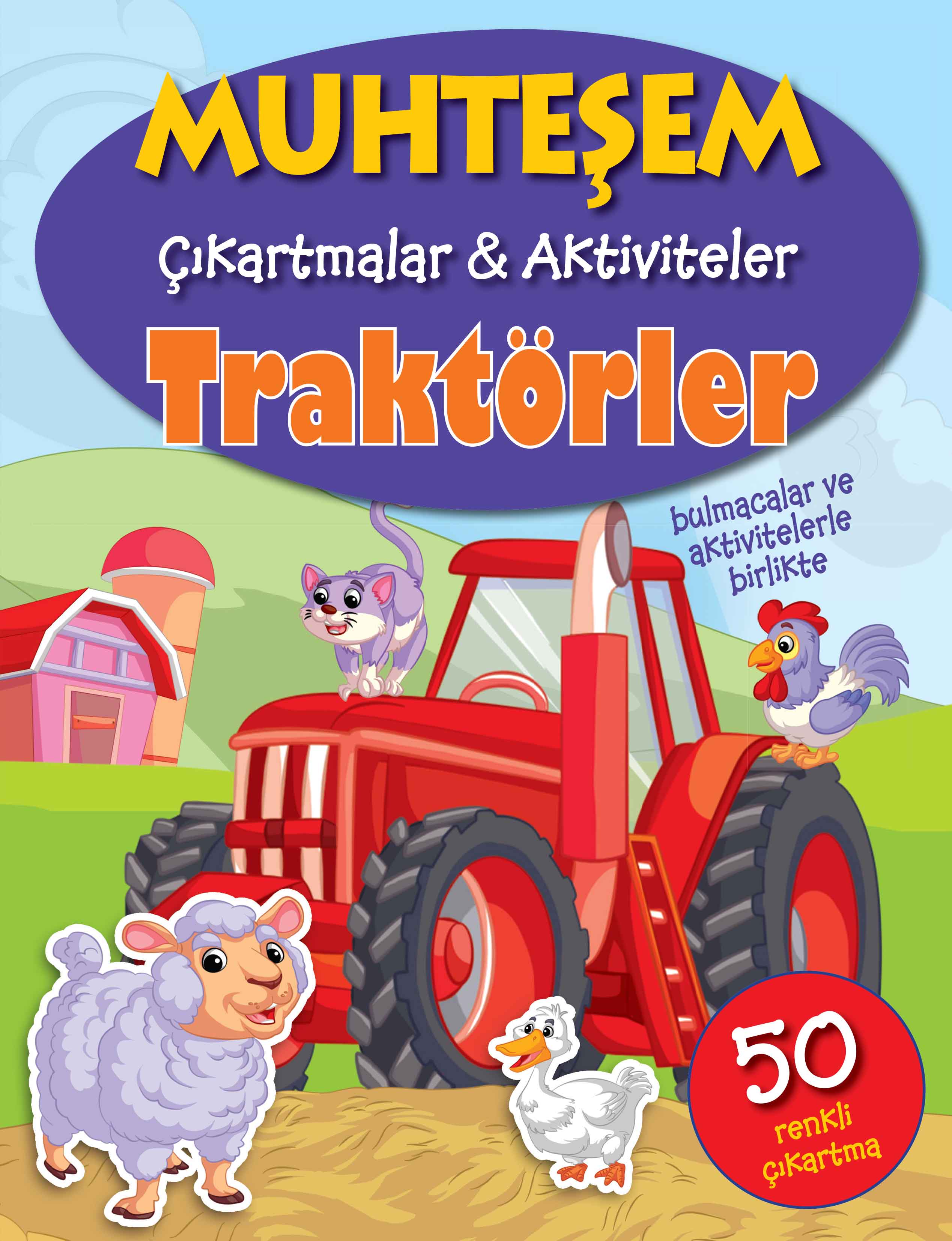Muhteşem Çıkartmalar ve Aktiviteler - Traktörler