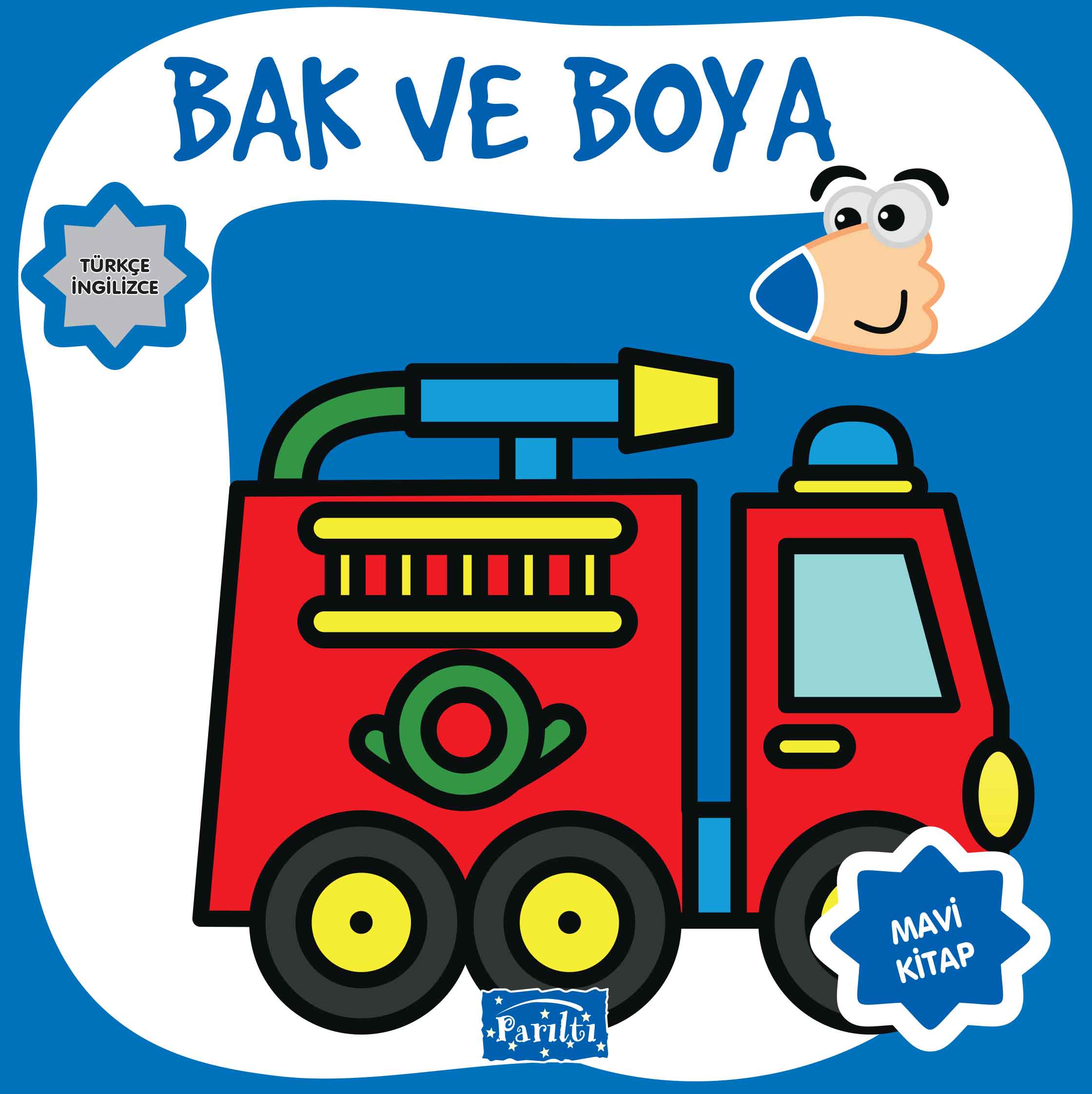 Bak ve Boya Mavi Kitap Bak ve Boya Mavi Kitap