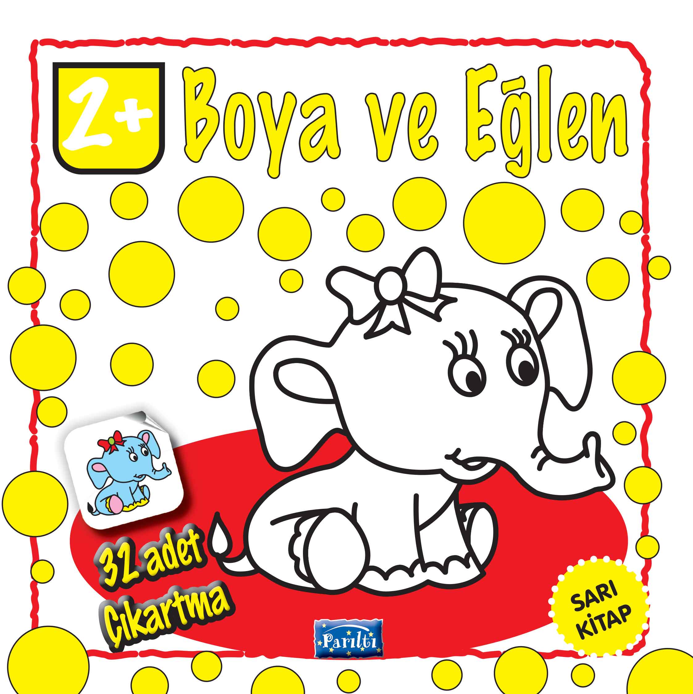 Boya ve Eğlen Sarı Kitap Boya ve Eğlen Sarı Kitap