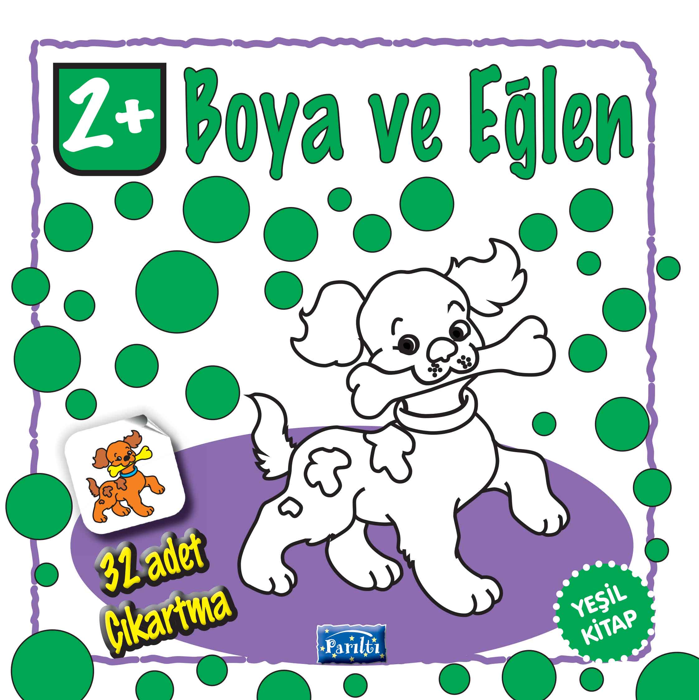 Boya ve Eğlen Yeşil Kitap Boya ve Eğlen Yeşil Kitap