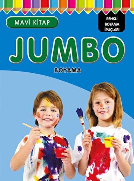 Jumbo Boyama Mavi Kitap Jumbo Boyama Mavi Kitap