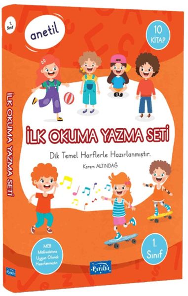 Anetil - İlk Okuma Yazma Seti 10 Kitap Set Anetil - İlk Okuma Yazma Seti 10 Kitap Set