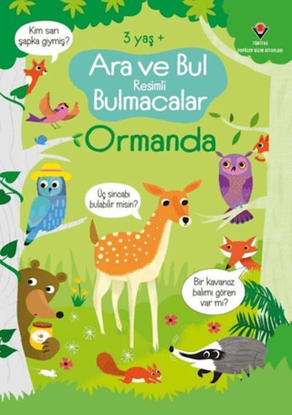 Ara Ve Bul Resimli Bulmacalar - Ormanda Ara Ve Bul Resimli Bulmacalar - Ormanda
