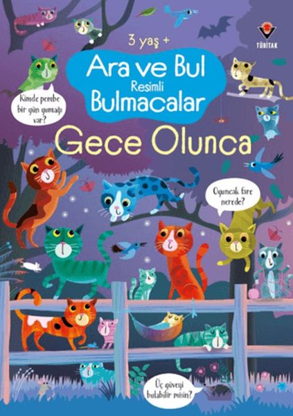 Ara ve Bul Resimli Bulmacalar - Gece Olunca Ara ve Bul Resimli Bulmacalar - Gece Olunca