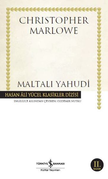 Maltalı Yahudi - Hasan Ali Yücel Klasikleri Maltalı Yahudi - Hasan Ali Yücel Klasikleri