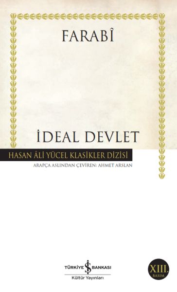 İdeal Devlet - Hasan Ali Yücel Klasikleri İdeal Devlet - Hasan Ali Yücel Klasikleri