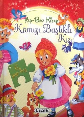 Yap-Boz Kitap - Kırmızı Başlıklı Kız Yap-Boz Kitap - Kırmızı Başlıklı Kız