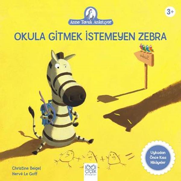Okula Gitmek İstemeyen Zebra Okula Gitmek İstemeyen Zebra
