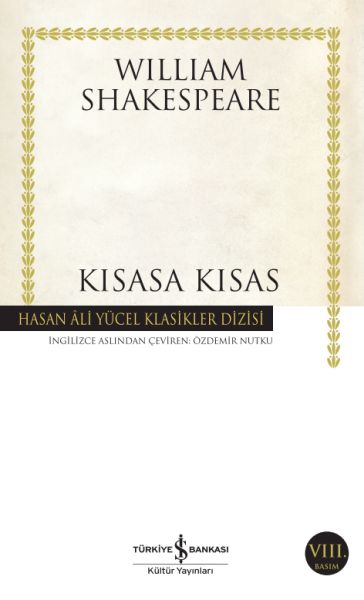 Kısasa Kısas - Hasan Ali Yücel Klasikleri Kısasa Kısas - Hasan Ali Yücel Klasikleri
