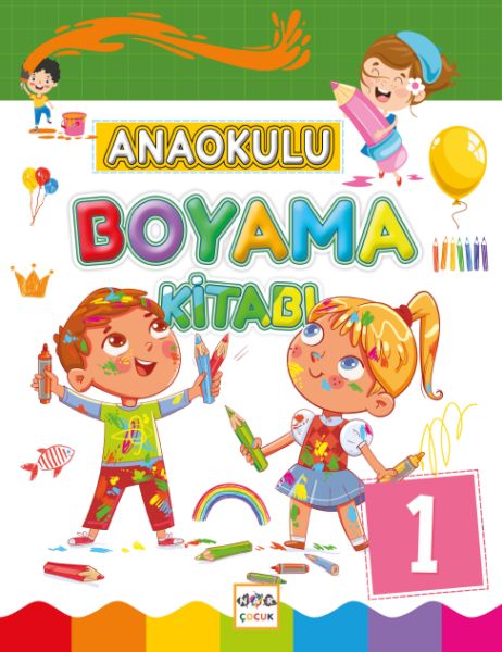Anaokulu Boyama Kitabı - 1 Anaokulu Boyama Kitabı - 1
