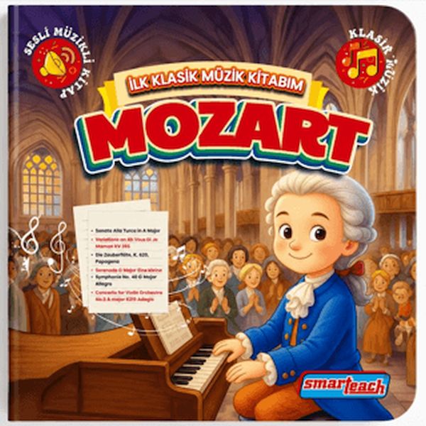 İlk Klasik Müzik Kitabım Mozart -Sesli Kitap İlk Klasik Müzik Kitabım Mozart -Sesli Kitap