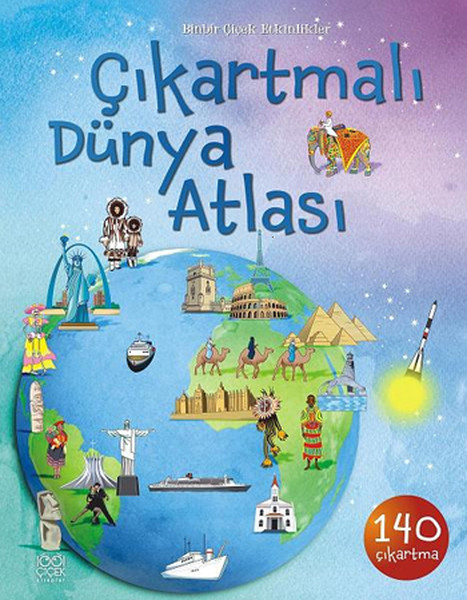 Çıkartmalı Dünya Atlası / Ülkelerin Özellikleri Çıkartmalı Dünya Atlası / Ülkelerin Özellikleri