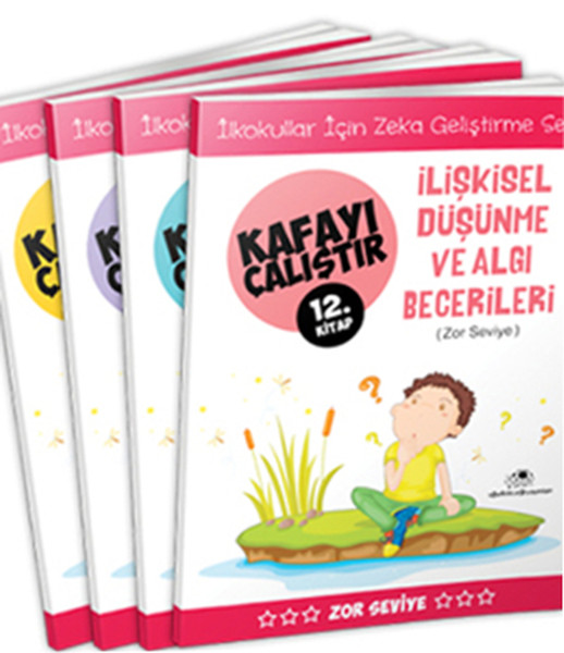 Kafayı Çalıştır Seti (4 Kitap) - Zor Seviye Kafayı Çalıştır Seti (4 Kitap) - Zor Seviye