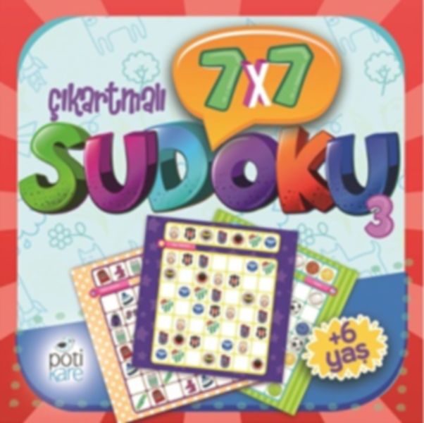 7 x 7 Sudoku - 3 (Çıkartmalı) 7 x 7 Sudoku - 3 (Çıkartmalı)