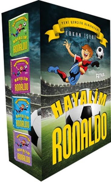 Hayalim Ronaldo Seti - 4 Kitap kutulu Hayalim Ronaldo Seti - 4 Kitap kutulu