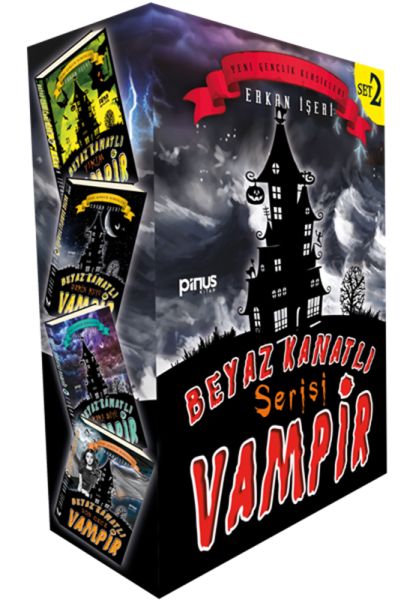 Beyaz Kanatlı Vampir Seti 2 - 4 Kitap Takım Beyaz Kanatlı Vampir Seti 2 - 4 Kitap Takım