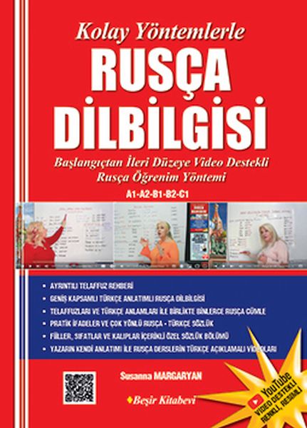 Kolay Yöntemlerle Rusça Dilbilgisi Renkli Resimli  Video destekli Karekodlu Kolay Yöntemlerle Rusça Dilbilgisi Renkli Resimli  Video destekli Karekodlu