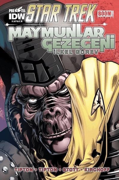 Star Trek Maymunlar Gezegeni - Kapak A İlkel Görev Star Trek Maymunlar Gezegeni - Kapak A İlkel Görev