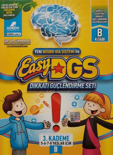 EASY Dikkati Güçlendirme Seti 5-8 yaş B Kitapçığı EASY Dikkati Güçlendirme Seti 5-8 yaş B Kitapçığı