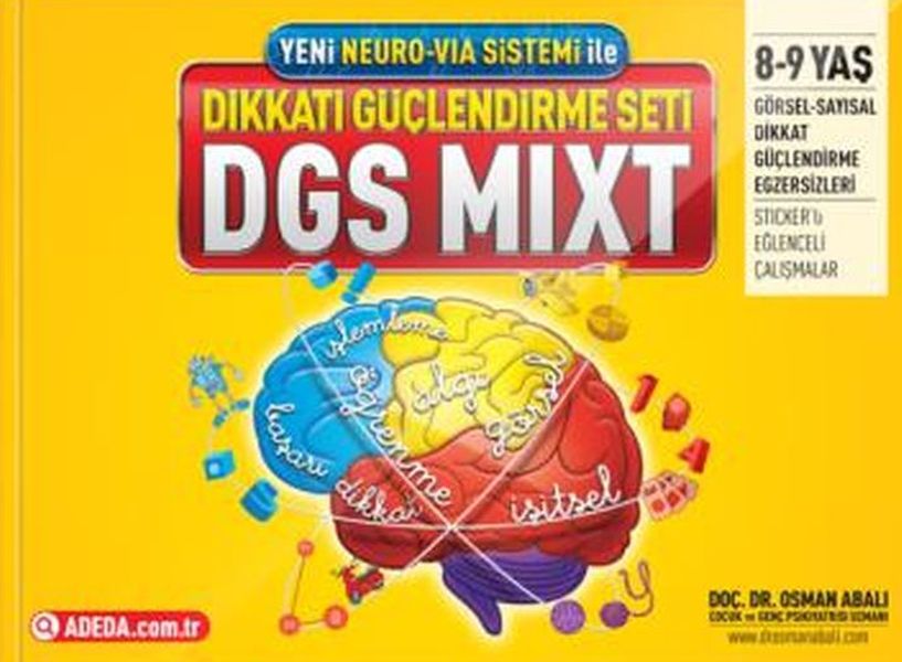 Dikkati Güçlendirme Seti Mixt 8-9 Yaş Dikkati Güçlendirme Seti Mixt 8-9 Yaş