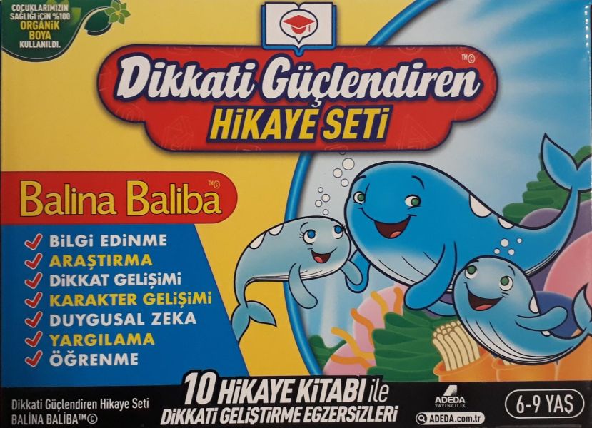 Balina Baliba - Set (6-9 Yaş) Balina Baliba - Set (6-9 Yaş)