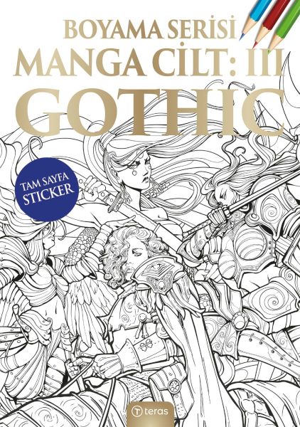 Manga Boyama Cilt III Gothic Manga Boyama Cilt III Gothic